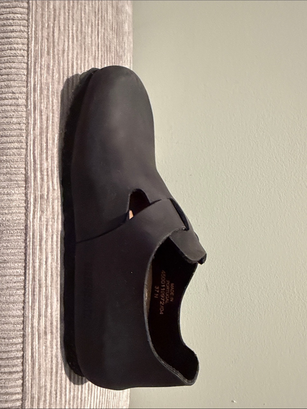 Birkenstock Black Slip-On Clog Mule